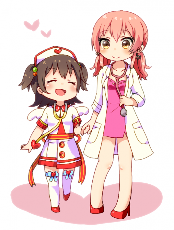 akagi miria+jougasaki mika