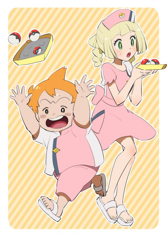 lillie (pokemon)+mamane (pokemon)