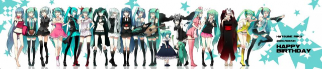 hachune miku+hatsune miku