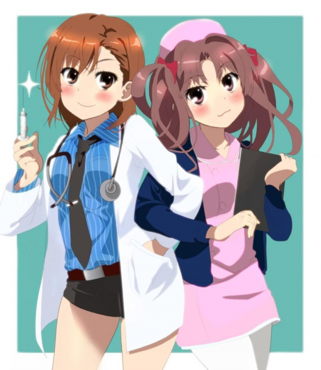 misaka mikoto+shirai kuroko