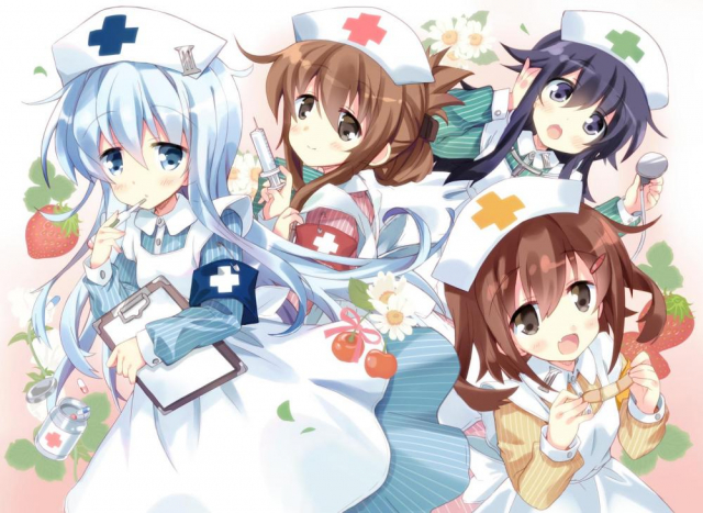 akatsuki (kancolle)+hibiki (kancolle)+ikazuchi (kancolle)+inazuma (kancolle)