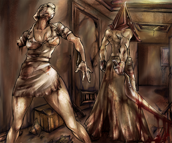 great knife+pyramid head