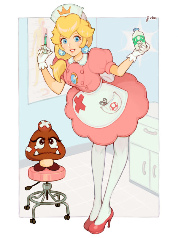 goomba+princess peach