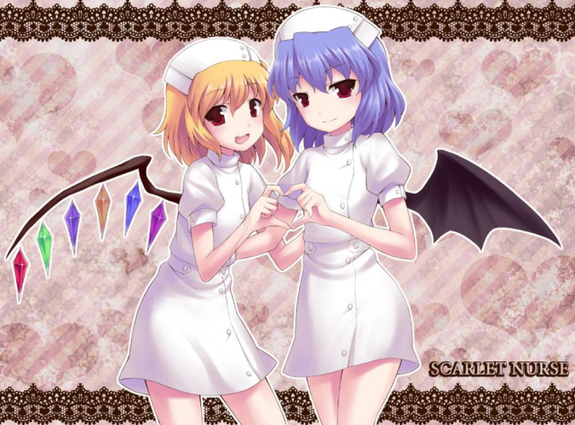 flandre scarlet+remilia scarlet