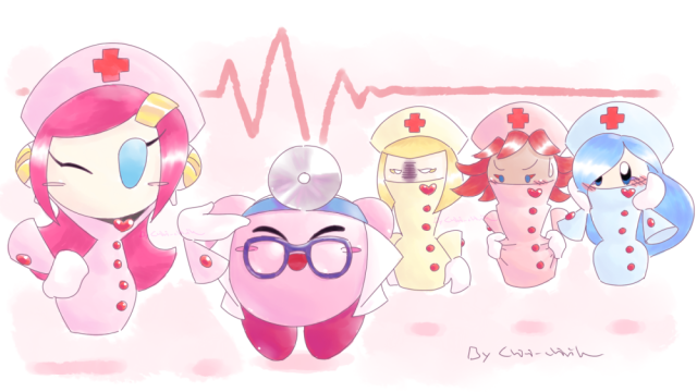 flamberge (kirby)+francisca (kirby)+kirby+susie (kirby)+zan partizanne