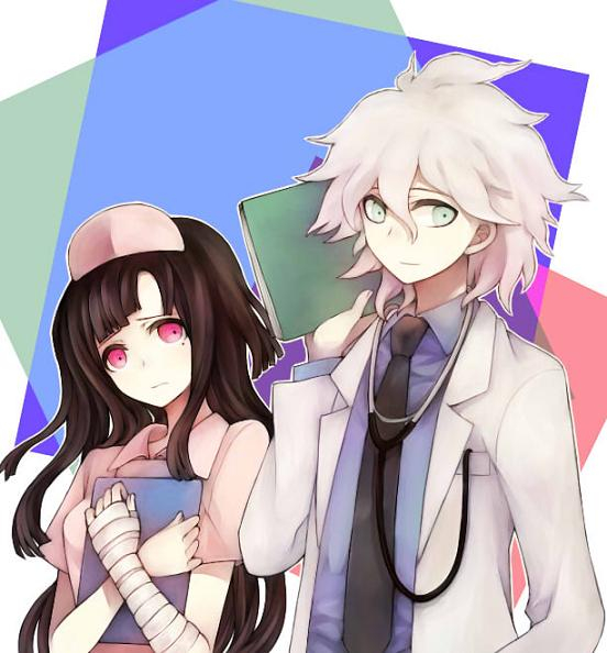 komaeda nagito+tsumiki mikan