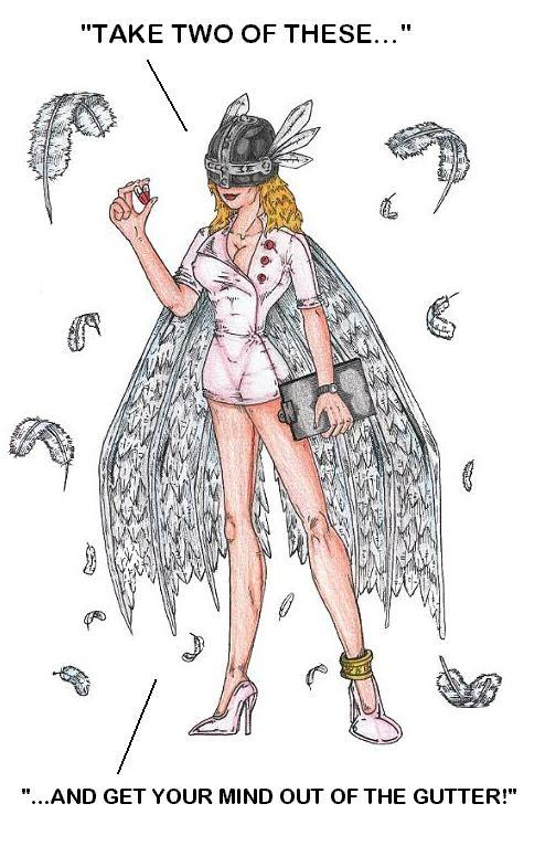 angewomon+digimon (species)