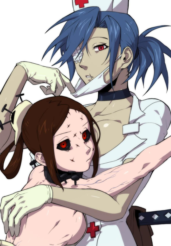 painwheel (skullgirls)+valentine (skullgirls)