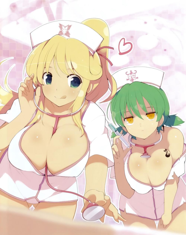 hikage (senran kagura)+katsuragi (senran kagura)