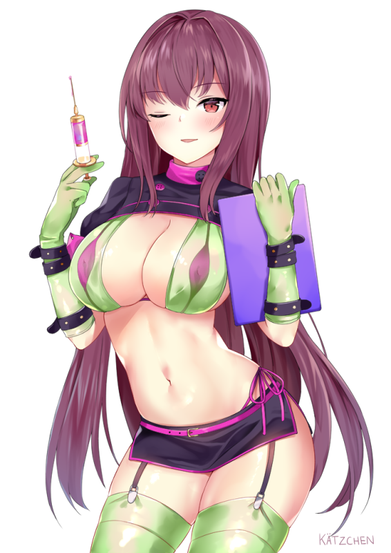 scathach (fate)+scathach (fate) (all)+trick or treatment