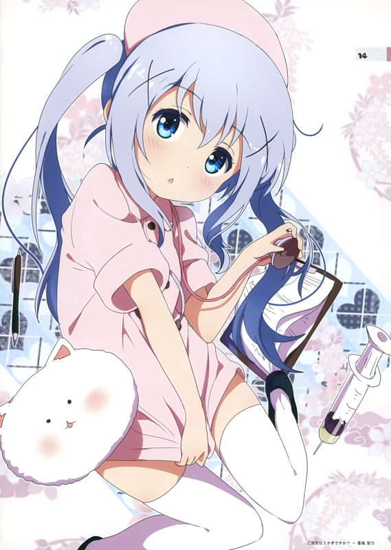 kafuu chino+tippy (gochiusa)