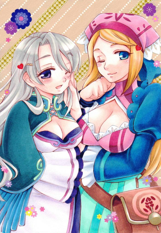 ling hua+nancy (rune factory)