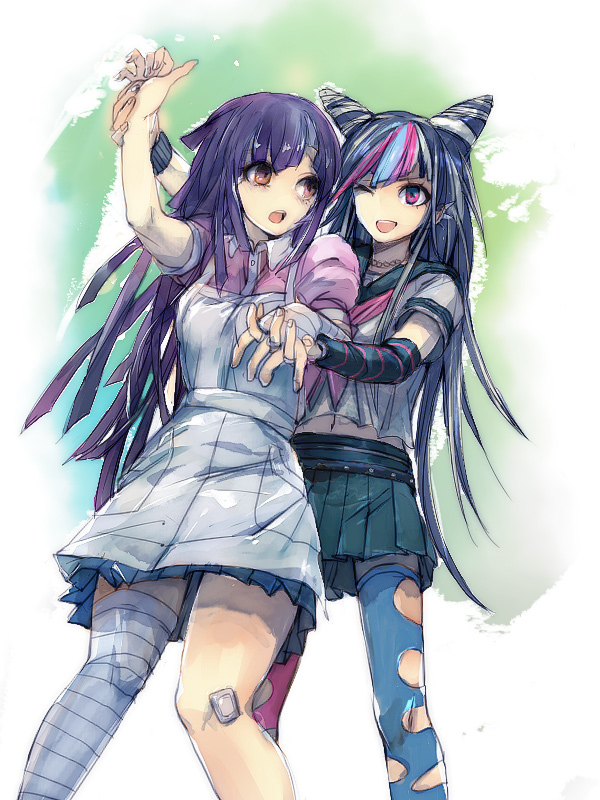 mioda ibuki+tsumiki mikan