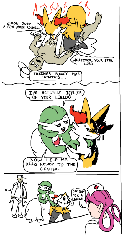 braixen+gardevoir+nurse joy+original character+pok�mon (species)