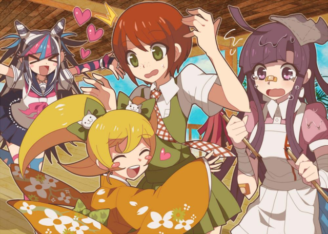 koizumi mahiru+mioda ibuki+saionji hiyoko+tsumiki mikan