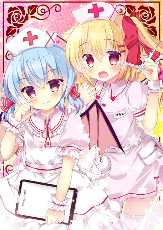 flandre scarlet+remilia scarlet