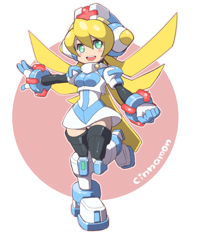 cinnamon (mega man)+cinnamon gaudille