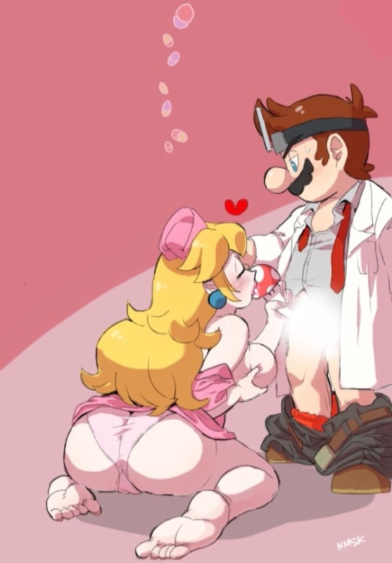 dr. mario+mario+princess peach