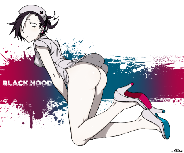 black hood