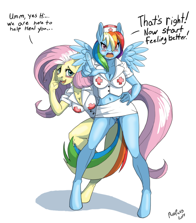 fluttershy (mlp)+rainbow dash (mlp)