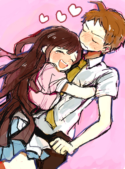 hinata hajime+tsumiki mikan