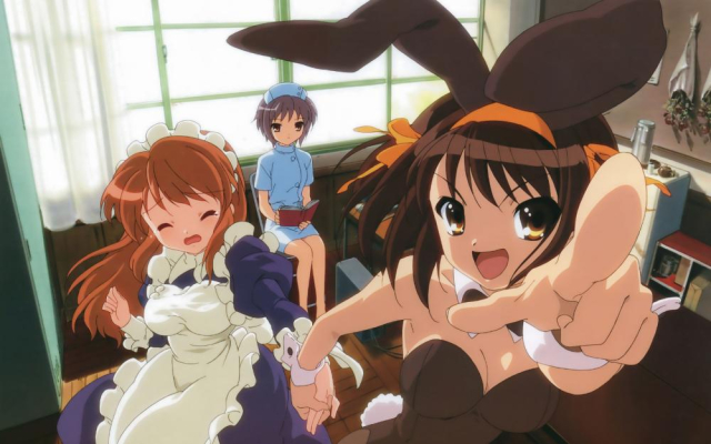 asahina mikuru+nagato yuki+suzumiya haruhi