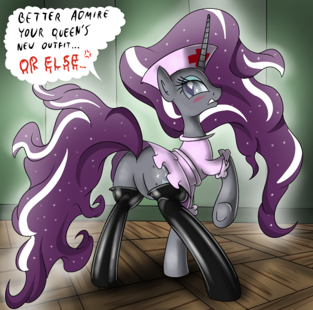 nightmare rarity+rarity (mlp)