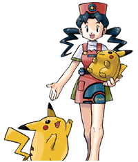 nurse (pokemon)+pikachu