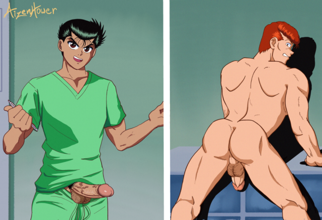 kuwabara kazuma+urameshi yuusuke