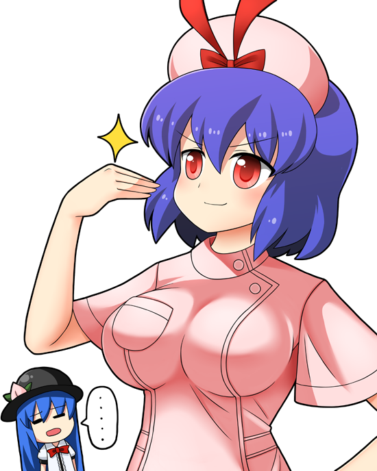 hinanawi tenshi+nagae iku