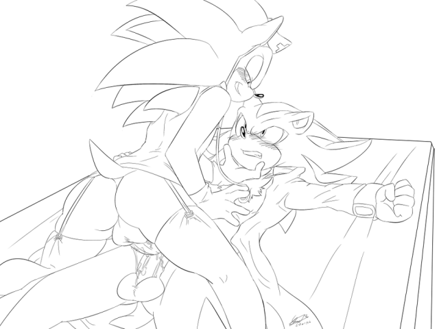 shadow the hedgehog+sonic the hedgehog