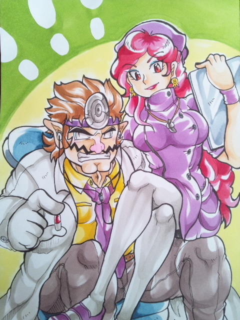 captain syrup+dr. mario+wario