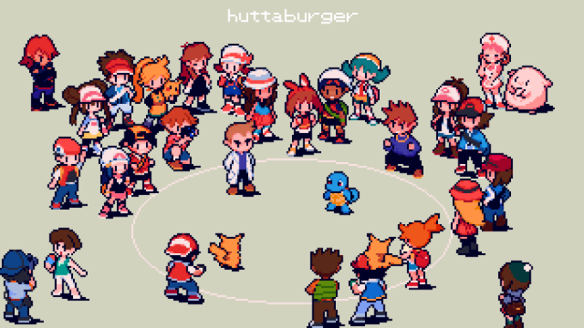 ash ketchum+chansey+character request+joy (pokemon)+misty (pokemon)+pikachu+red (pokemon)+squirtle