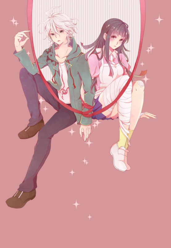 komaeda nagito+tsumiki mikan