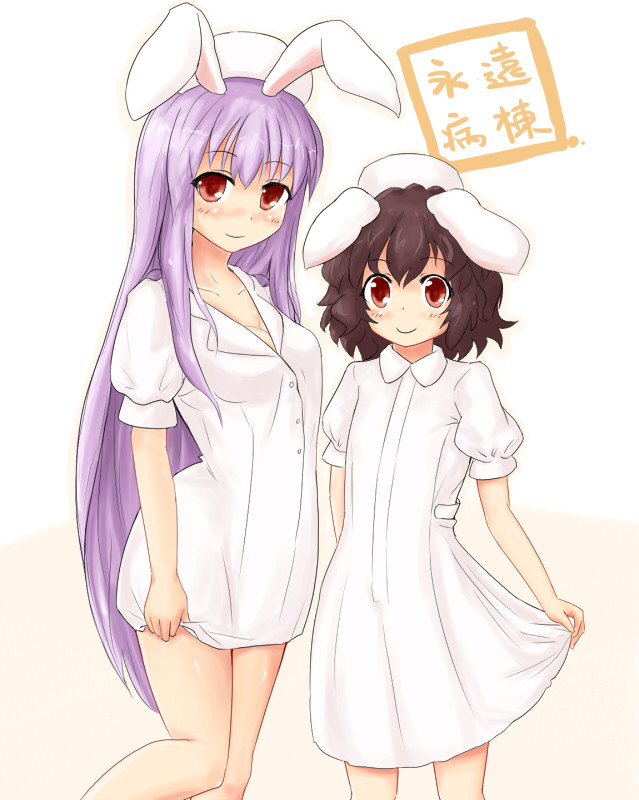 inaba tewi+reisen udongein inaba