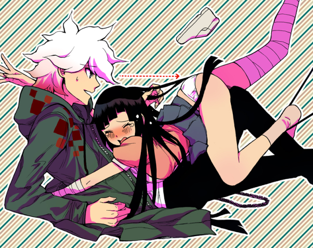 komaeda nagito+tsumiki mikan