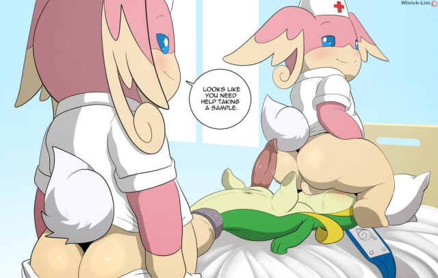 audino+fan character+pok�mon (species)+snivy+verde the snivy