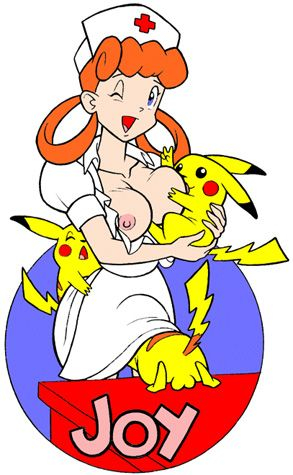 nurse joy+pikachu