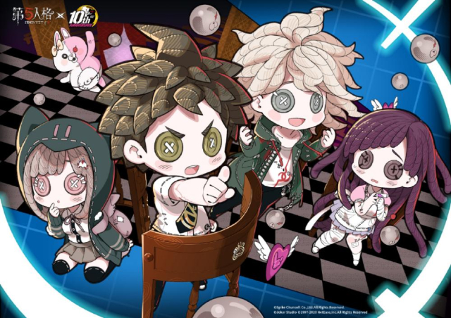 hinata hajime+komaeda nagito+monomi (danganronpa)+nanami chiaki+tsumiki mikan