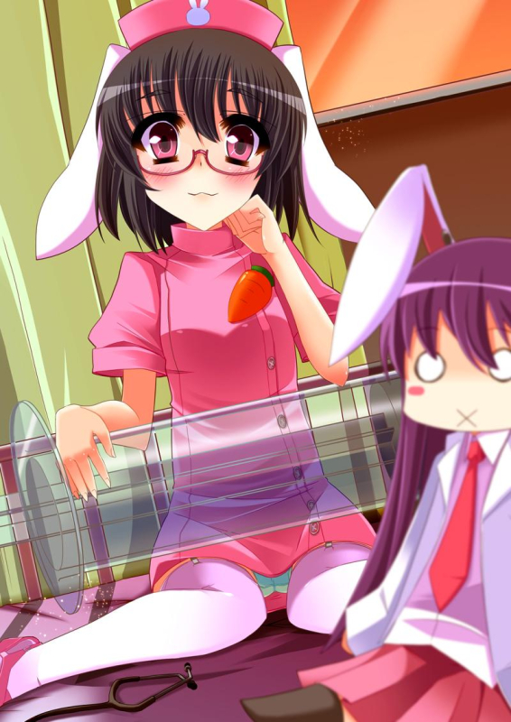 inaba tewi+reisen udongein inaba