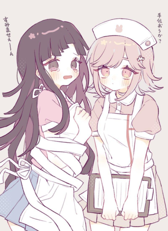 nanami chiaki+tsumiki mikan