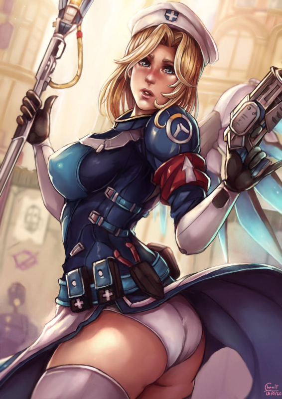 combat medic ziegler+mercy