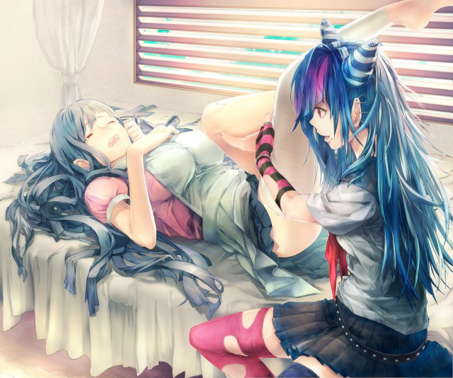 mioda ibuki+tsumiki mikan