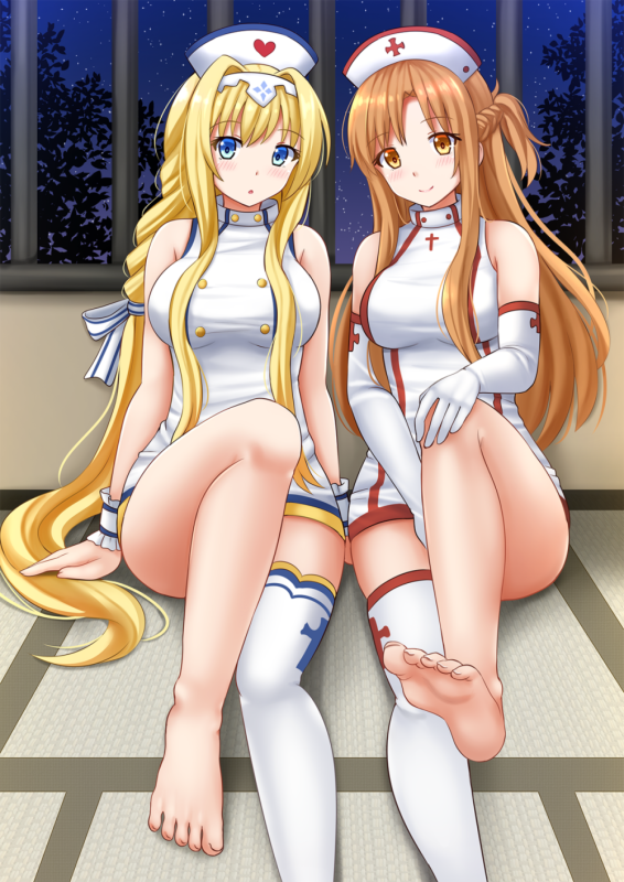 alice zuberg+asuna (sao)