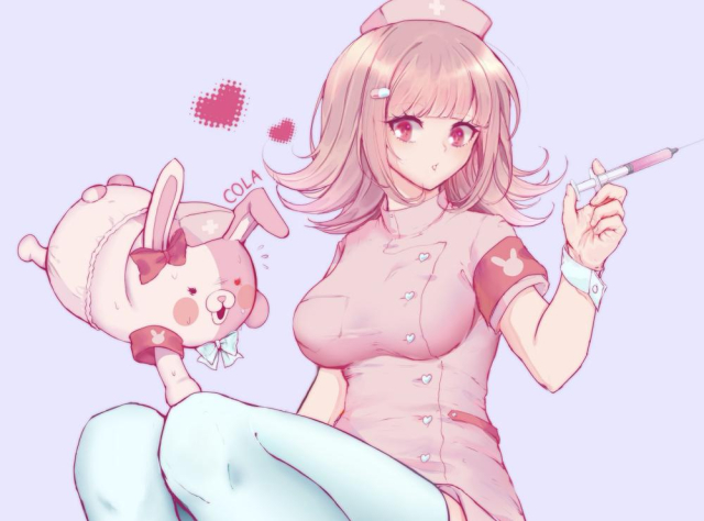 monomi (danganronpa)+nanami chiaki