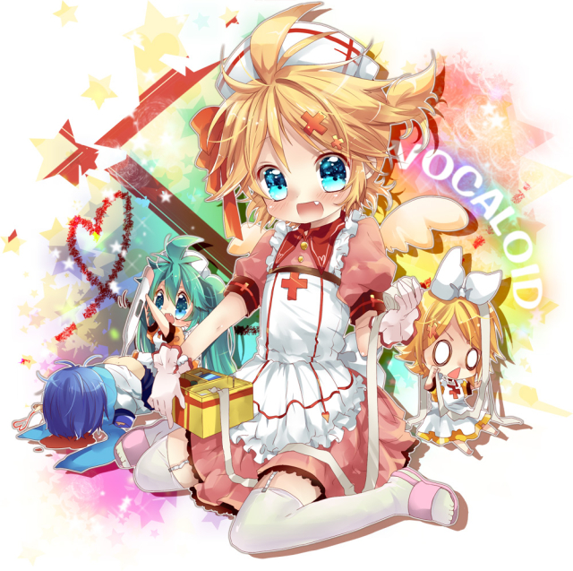 hatsune miku+kagamine len+kagamine rin+kaito