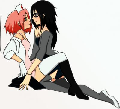 haruno sakura+karin (naruto)